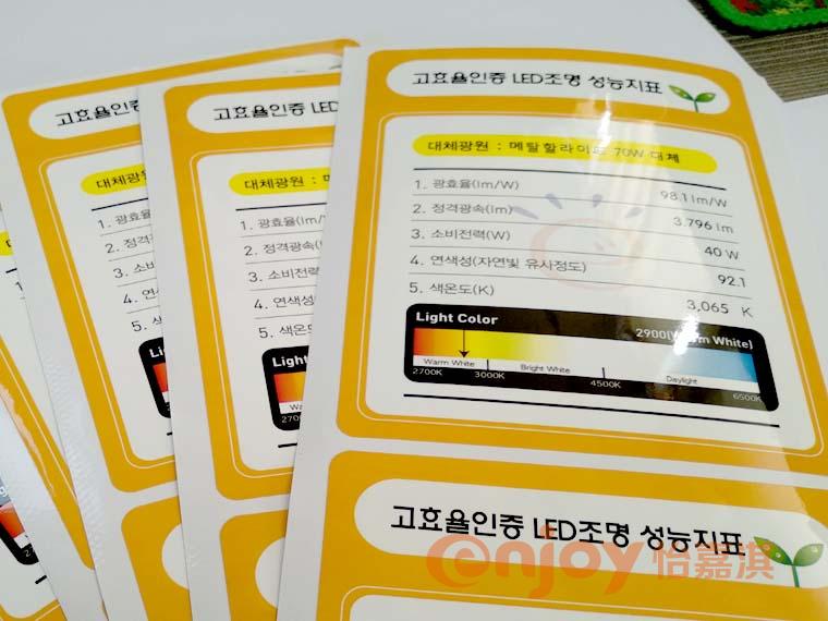 家電能效等級標簽